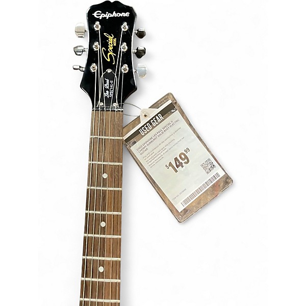 Used Epiphone Les Paul Special II Cherry Sunburst Solid Body Electric Guitar