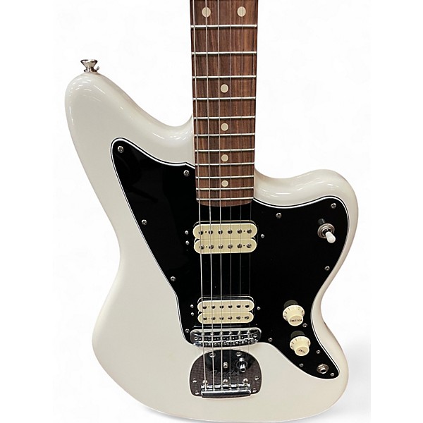 Used Fender Modern Player Jazzmaster HH WHITE Solid Body Electric Guitar