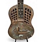 Used Royal RESONATOR Silver Oyster Pearl Resonator Guitar