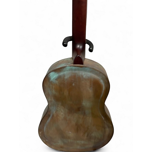 Used Royal RESONATOR Silver Oyster Pearl Resonator Guitar