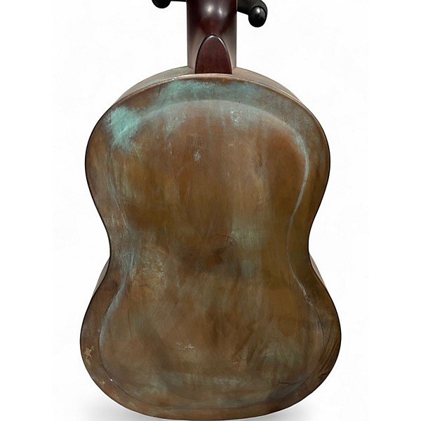 Used Royal RESONATOR Silver Oyster Pearl Resonator Guitar