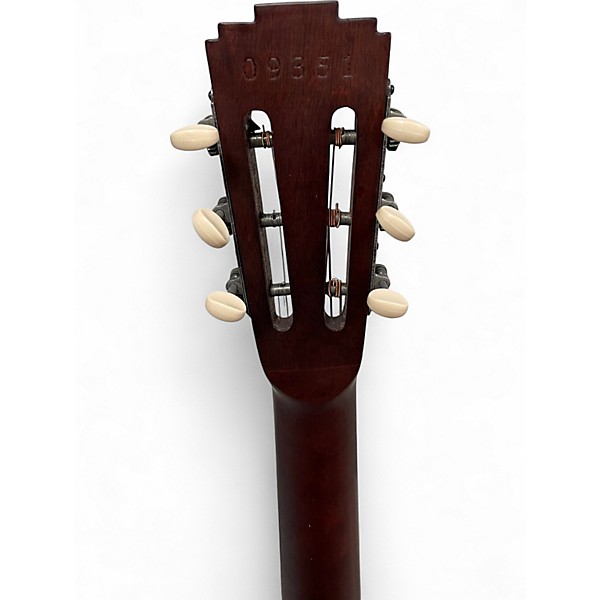 Used Royal RESONATOR Silver Oyster Pearl Resonator Guitar