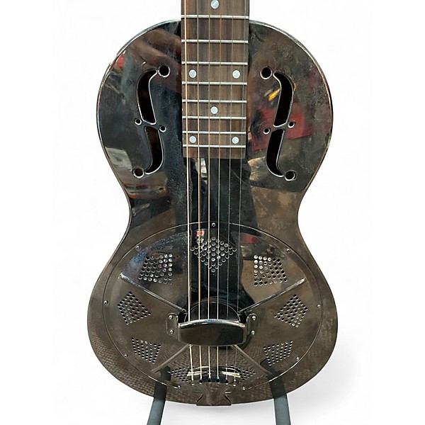 Used Recording King RM 993 Chrome Resonator Guitar