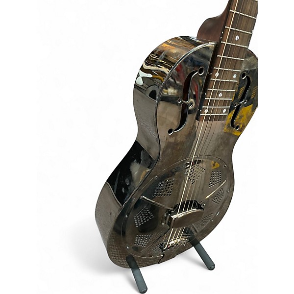 Used Recording King RM 993 Chrome Resonator Guitar