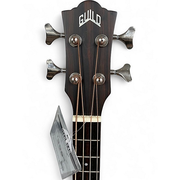 Used Guild Jumbo Junior Bass Natural Acoustic Bass Guitar
