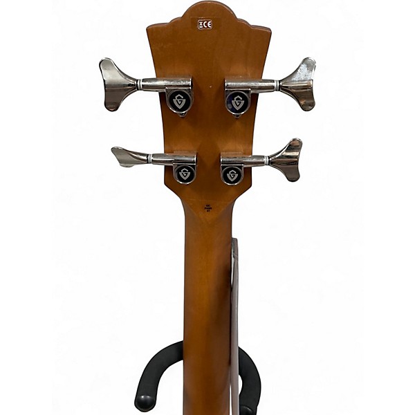 Used Guild Jumbo Junior Bass Natural Acoustic Bass Guitar