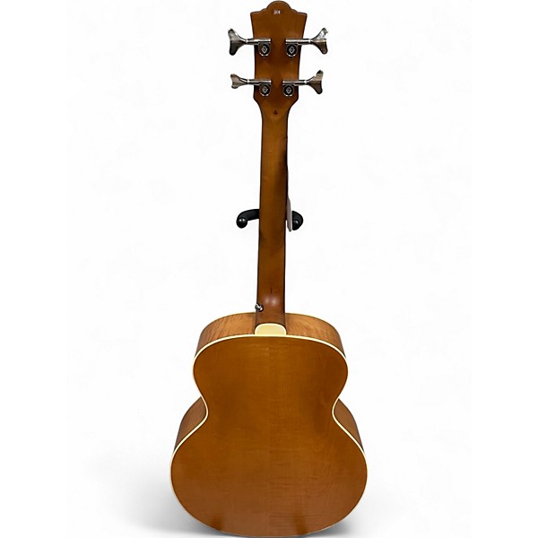 Used Guild Jumbo Junior Bass Natural Acoustic Bass Guitar