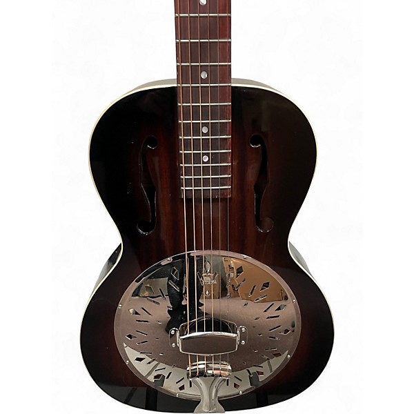 Used Recording King RR41E 2 Color Sunburst Resonator Guitar