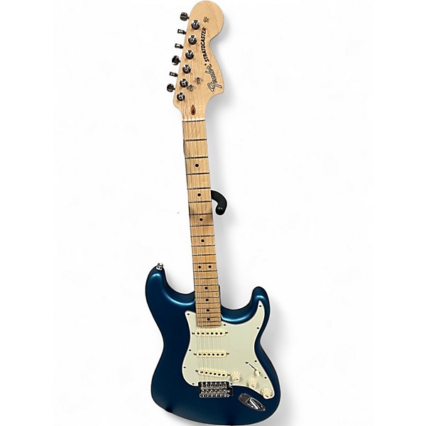Used Fender American Performer Stratocaster SSS BLUE Solid Body Electric Guitar