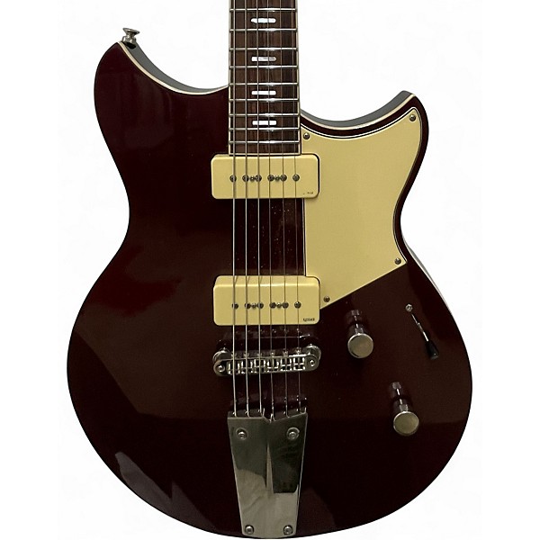 Used Yamaha RSS02T Burgundy Solid Body Electric Guitar