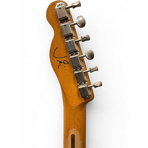 Used Fender J Mascis Telecaster Bottle Rocket Blue Flake Solid Body Electric Guitar