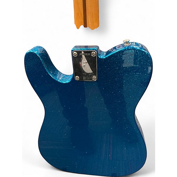 Used Fender J Mascis Telecaster Bottle Rocket Blue Flake Solid Body Electric Guitar