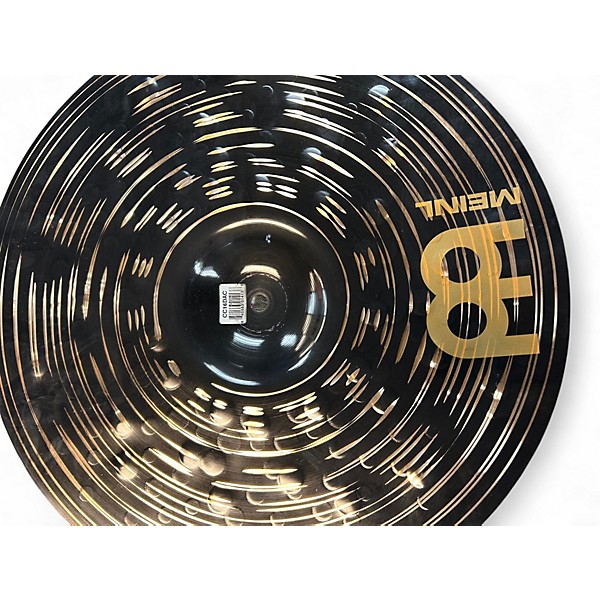 Used MEINL 16in DARK CRASH Cymbal
