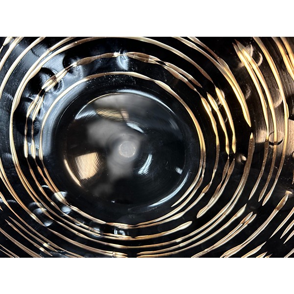 Used MEINL 14in DARK HI HAT PAIR Cymbal