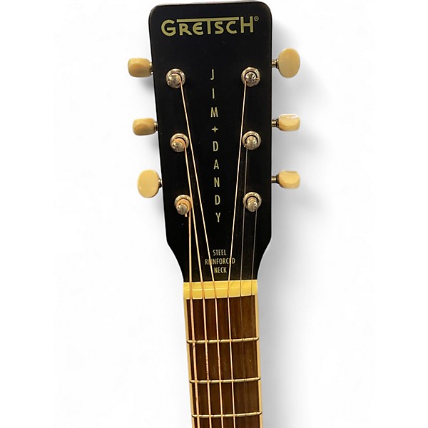 Used Gretsch Guitars Jim Dandy Parlor 2 Color Sunburst Acoustic Guitar