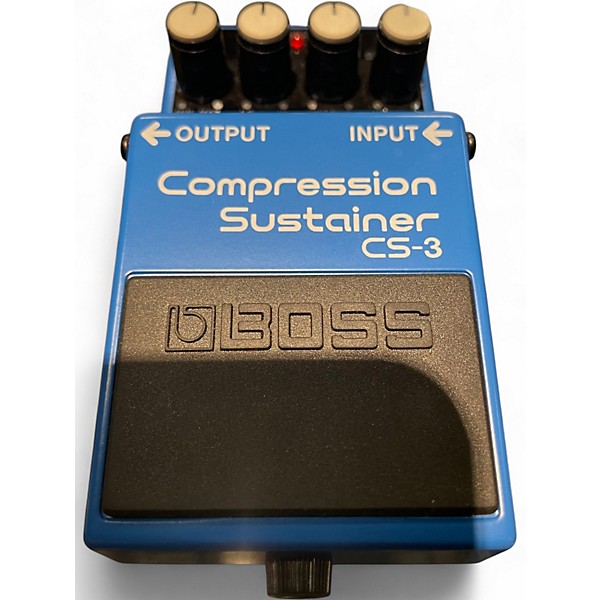 Used BOSS CS3 Compressor Sustainer Effect Pedal
