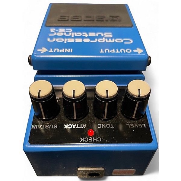 Used BOSS CS3 Compressor Sustainer Effect Pedal