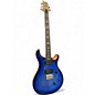 Used PRS SE Custom 24 Blue Solid Body Electric Guitar thumbnail