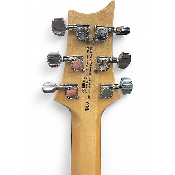 Used PRS SE Custom 24 Blue Solid Body Electric Guitar