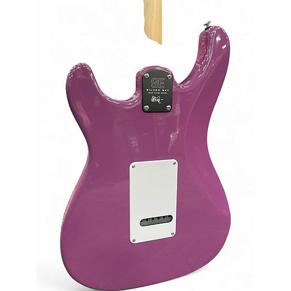 Used PRS SE Silver Sky Purple Solid Body Electric Guitar