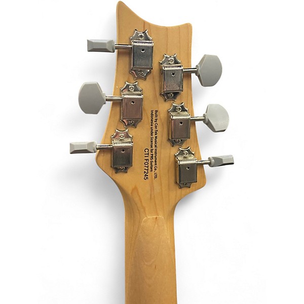 Used PRS SE Silver Sky Purple Solid Body Electric Guitar