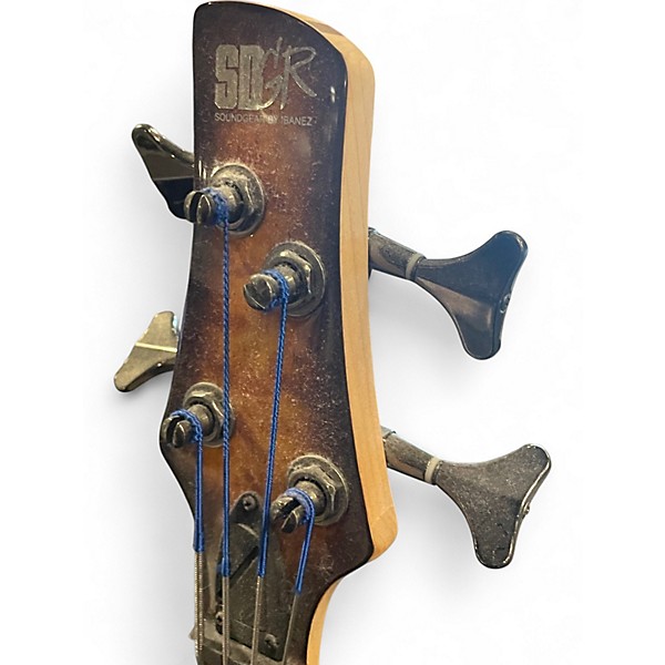 Used Schecter Guitar Research SR400EQM DRAGON EYE BRUST  Electric Bass Guitar