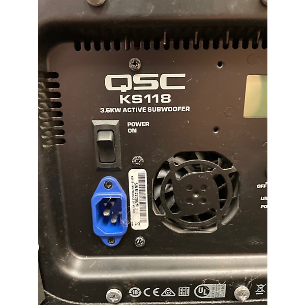 Used QSC KS118 Powered Subwoofer