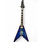 Used Firefly Classic V Blue Solid Body Electric Guitar thumbnail