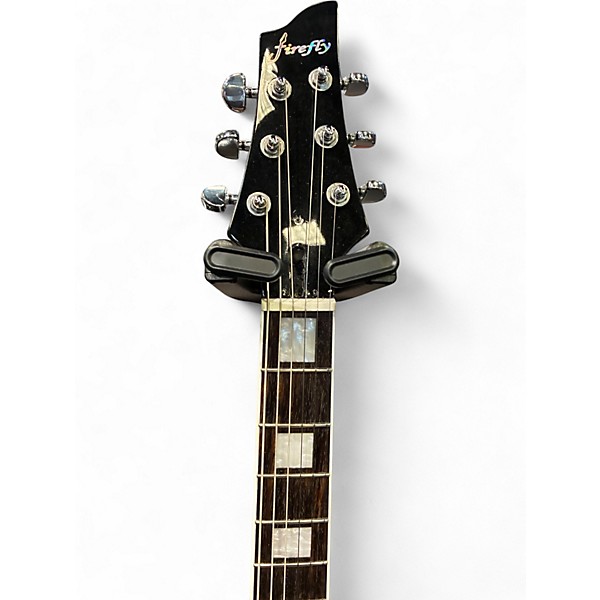 Used Firefly Classic V Blue Solid Body Electric Guitar