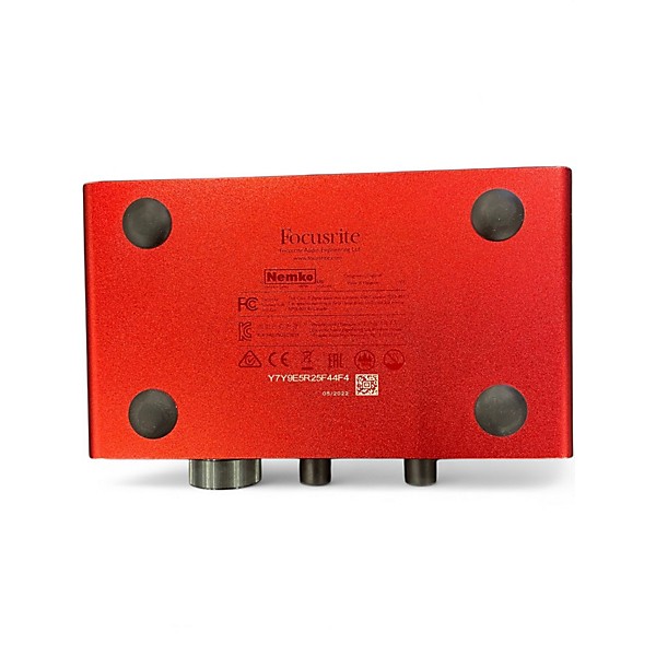 Used Focusrite Scarlett Solo Gen 3 Audio Interface