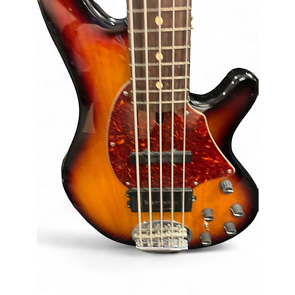 Used Lakland Skyline series Tobacco Burst Electric Bass Guitar
