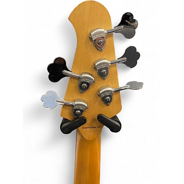 Used Lakland Skyline series Tobacco Burst Electric Bass Guitar