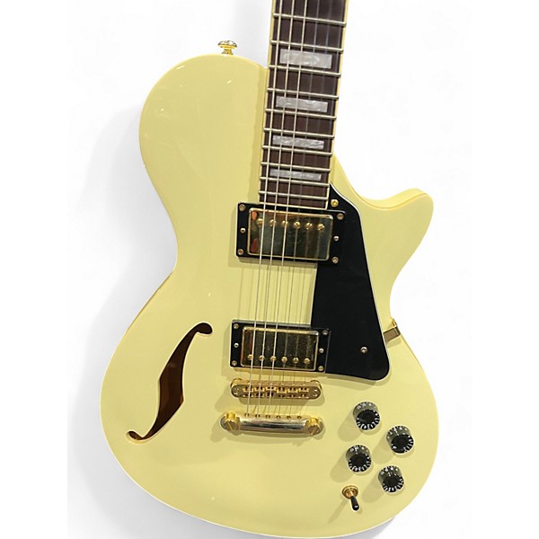 Used ESP Xtone PS-1 Paramount White Hollow Body Electric Guitar