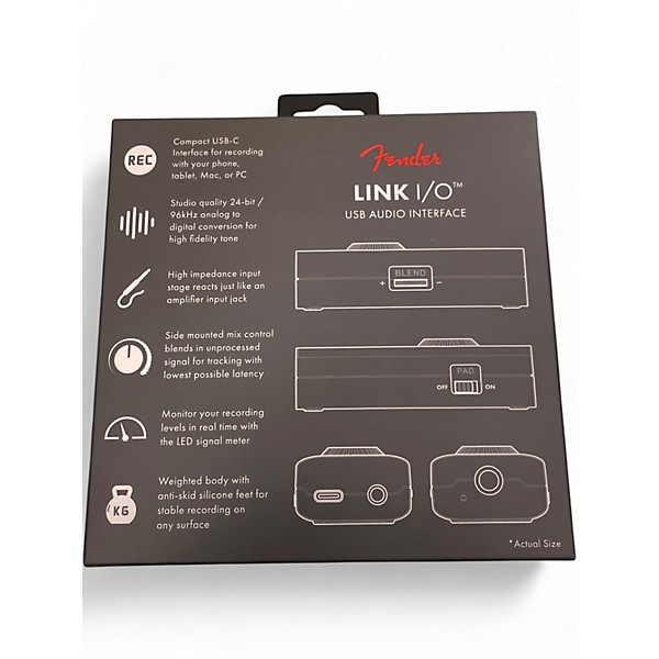Used Fender Link I/O Audio Interface