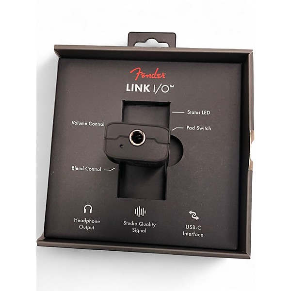 Used Fender Link I/O Audio Interface