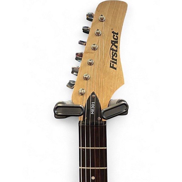 Used First Act S Style Black Solid Body Electric Guitar