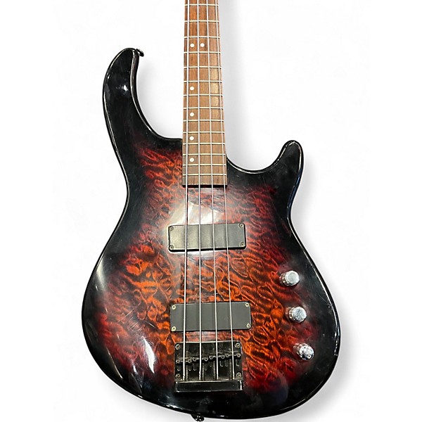 Used Dean Edge 4 String Tobacco Electric Bass Guitar