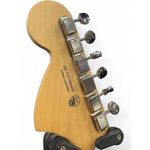 Used 2021 Fender American Performer Stratocaster SSS Olympic White Solid Body Electric Guitar