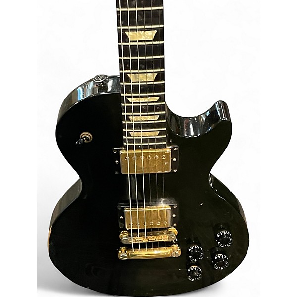 Used Gibson Les Paul Studio Black Solid Body Electric Guitar