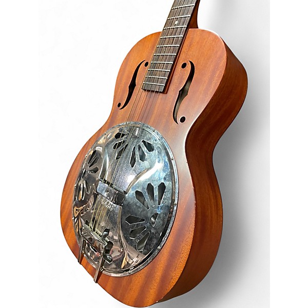 Used Gretsch Guitars G9200 Boxcar Round Neck Natural Resonator Guitar