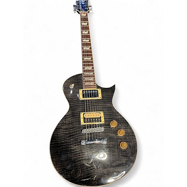 Used ESP LTD EC256 Trans Charcoal Solid Body Electric Guitar