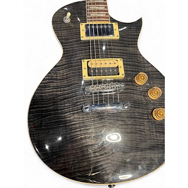 Used ESP LTD EC256 Trans Charcoal Solid Body Electric Guitar