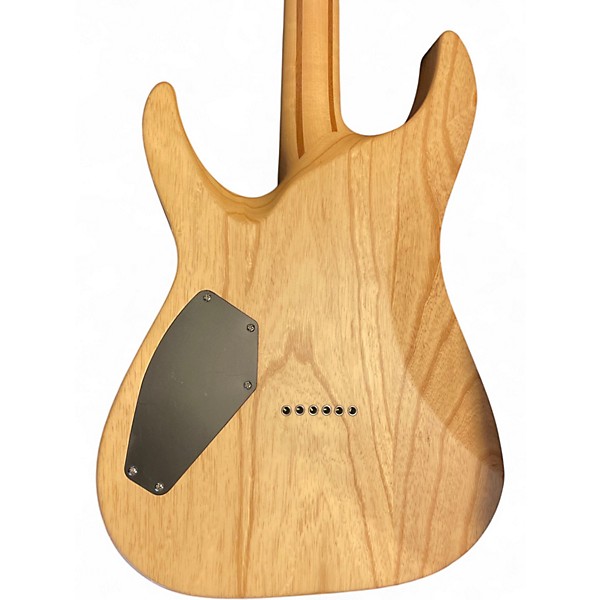 Used Schecter Guitar Research Reaper- 6 Trans Purple Solid Body Electric Guitar