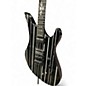 Used Schecter Guitar Research Synyster Gates Signature Custom S Black with Silver Pinstripes Solid Body Electric Guitar