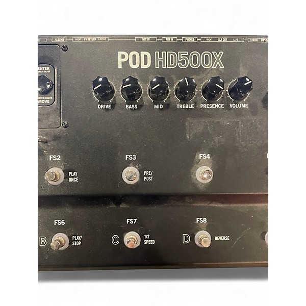 Used Line 6 Pod HD500X Amp Modeler Effect Processor