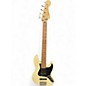 Used Fender Deluxe Active Jazz Bass V 5 String Antique Ivory Electric Bass Guitar thumbnail
