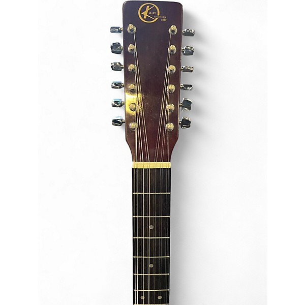 Used Kay KD28 12 Natural 12 String Acoustic Guitar