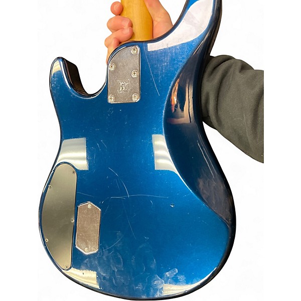 Used Ernie Ball Music Man Sterling Sterling 4 String Blue Electric Bass Guitar