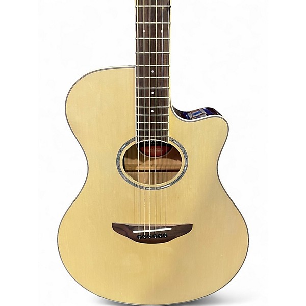 Used Yamaha APX600 Natural Acoustic Electric Guitar