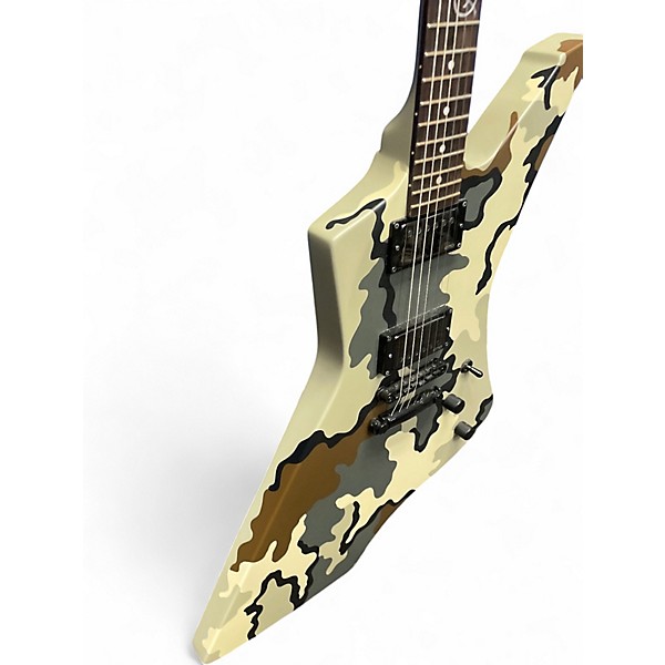 Used ESP LTD James Hetfield Snakebyte Camo Solid Body Electric Guitar